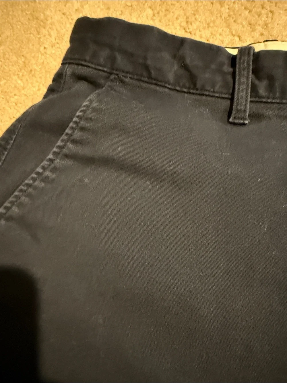 J. Crew Navy Straight-Fit Chino Pants